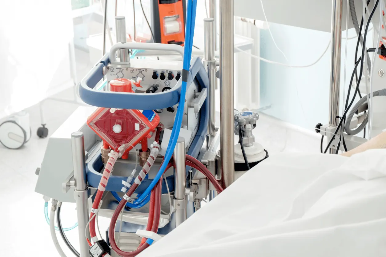 Il parait que ce genre de machine opère cette respiration artificielle.